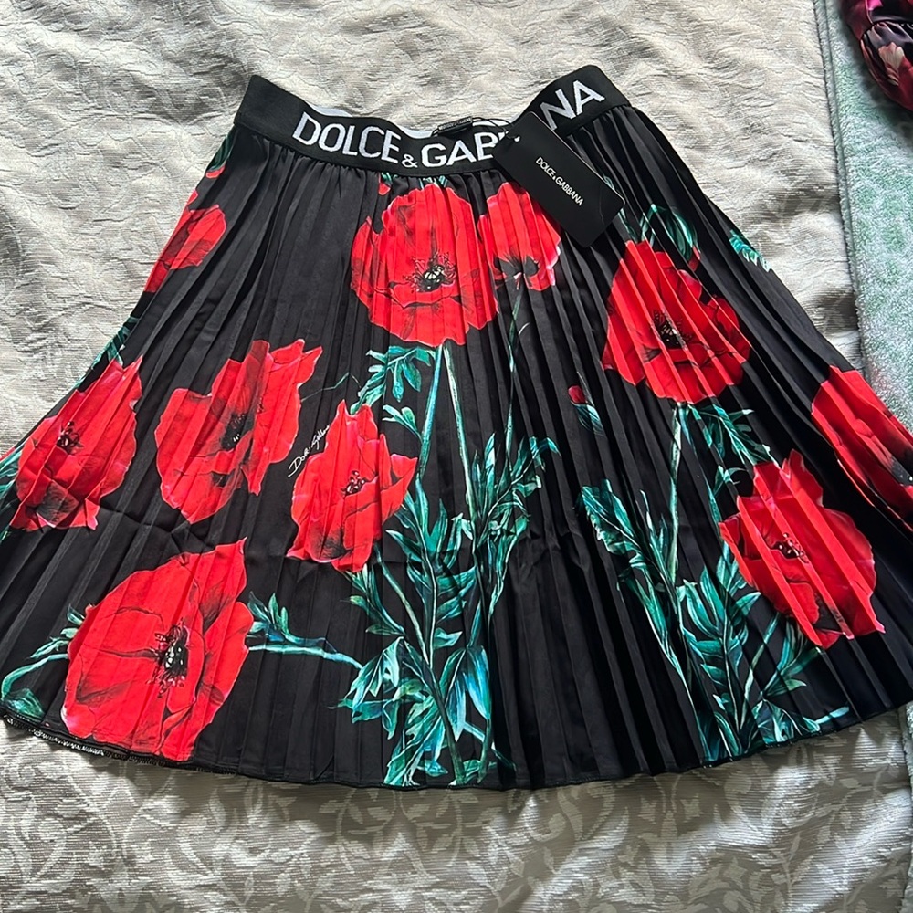 Dolce & Gabbana floral skirt